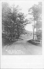 SA1669 - View of State Road near New Lebanon Shaker village. Identified on the front., Winterthur Shaker Photograph and Post Card Collection 1851 to 1921c